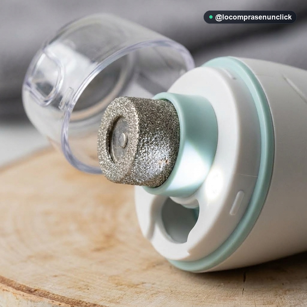 C2: Cabezal de Tambor de Diamante con Luz Guía LED y Tapa Protectora