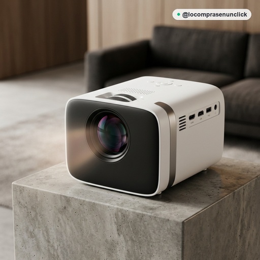 Mini Proyector LED Portátil Cine en Casa HDMI/WiFi