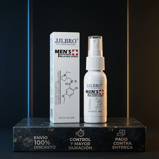 [SAL-002] JJLBro Spray Retardante Masculino (Envío 100% Discreto)